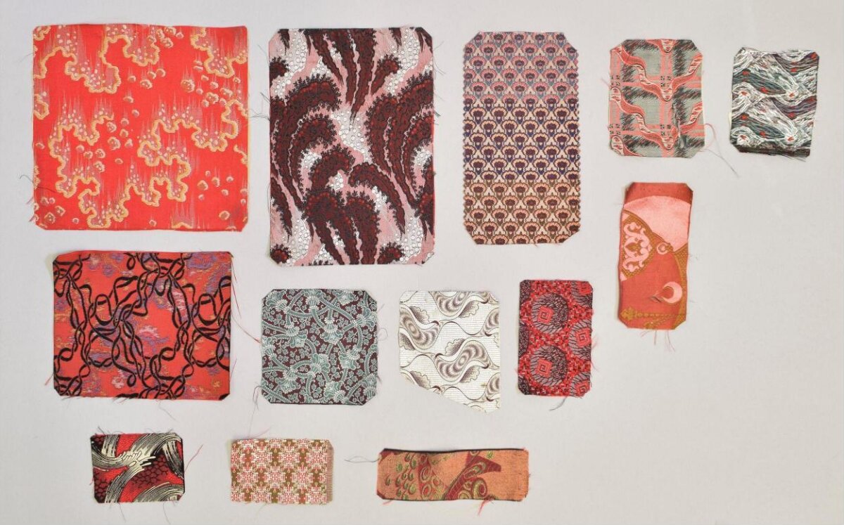 Assorted Printed Fabric Swatches