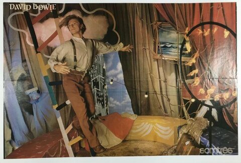 David Bowie Collage Promotional Poster