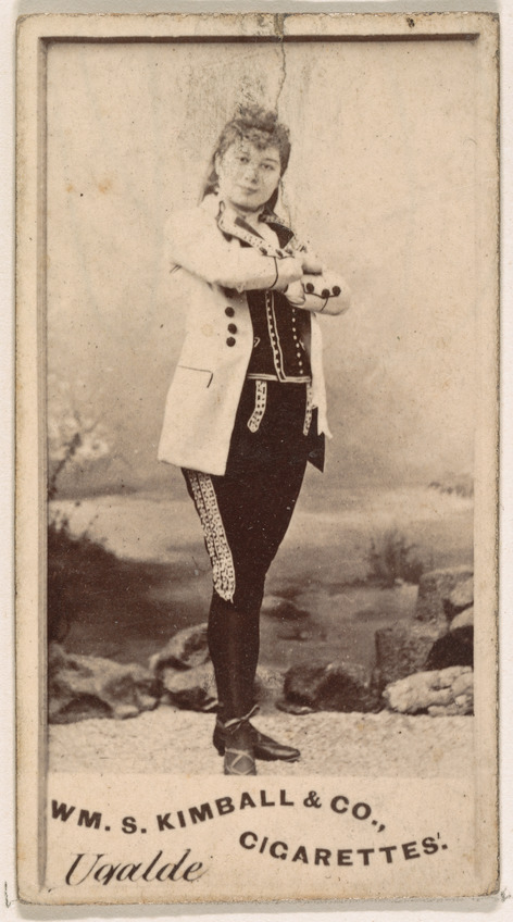Vintage Kimball Cigarette Card of Ugalde