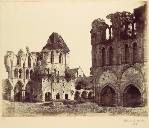 1858 Wenlock Abbey Ruins