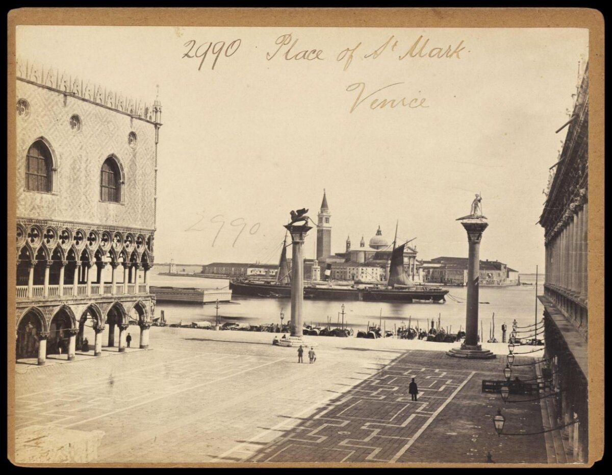 Venice St Mark's Square Historic View