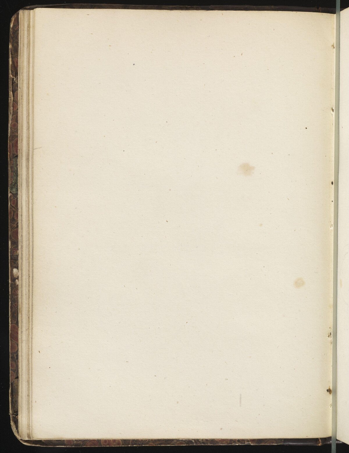 Blank Page of an Old Vintage Book