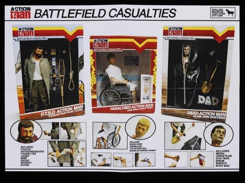 Action Man Battlefield Casualties Toy Set