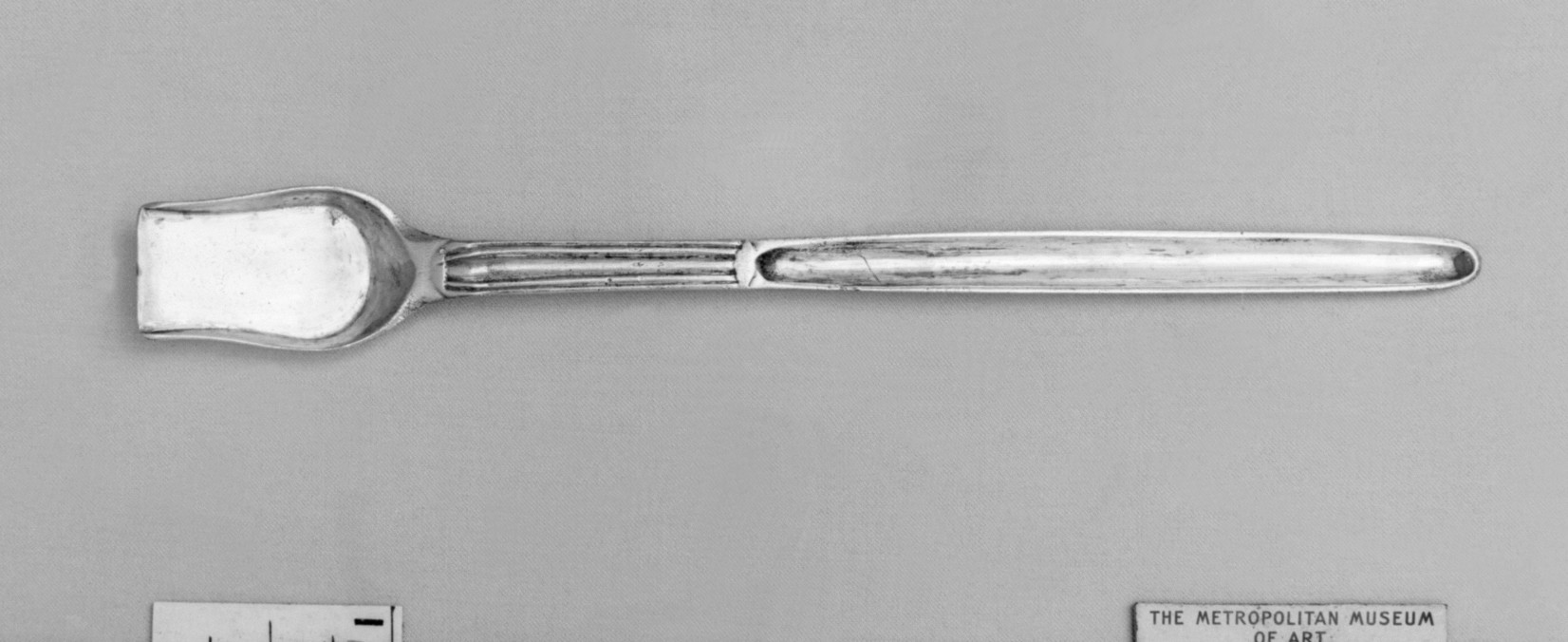 Antique Silver Marrow Scoop