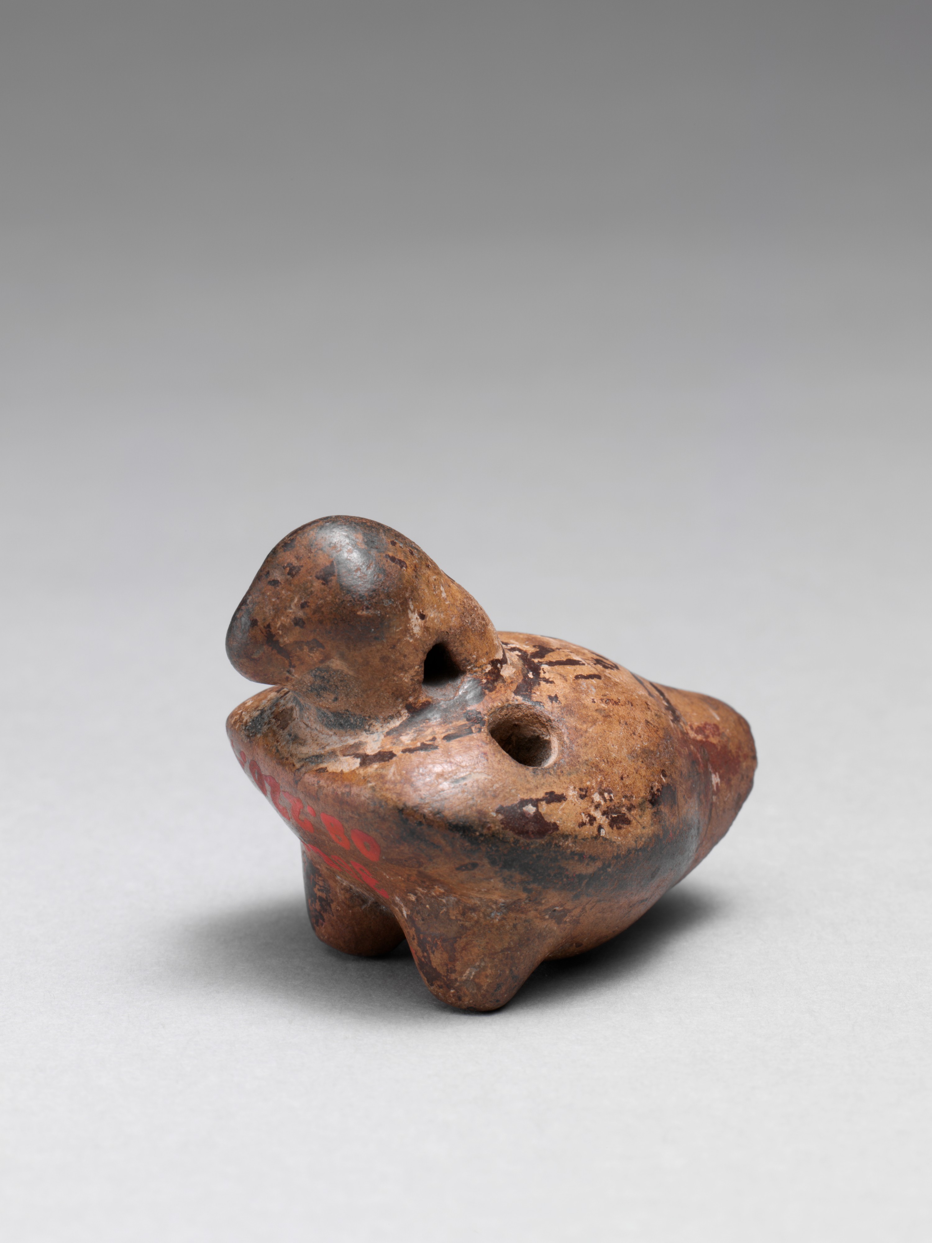 Ancient Pottery Bird Whistle