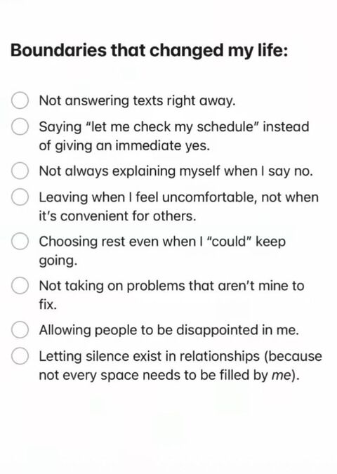 Boundaries That Changed My Life