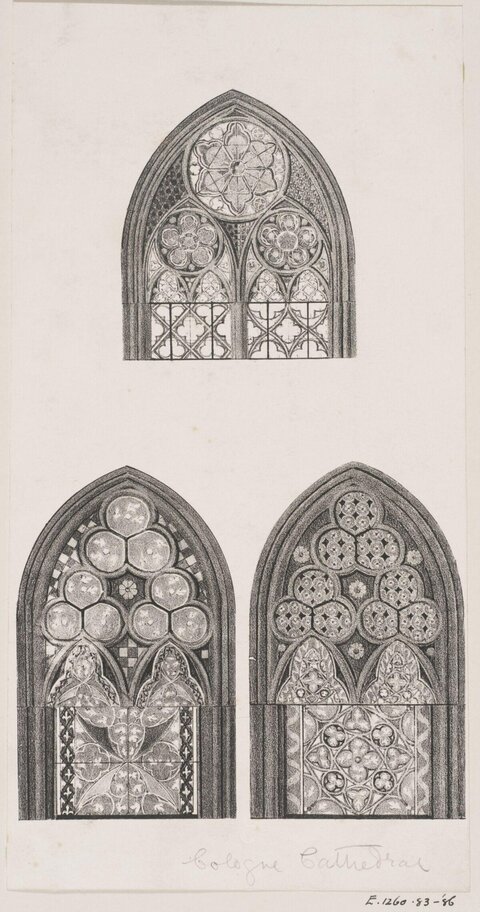 Cologne Cathedral Window Sketches