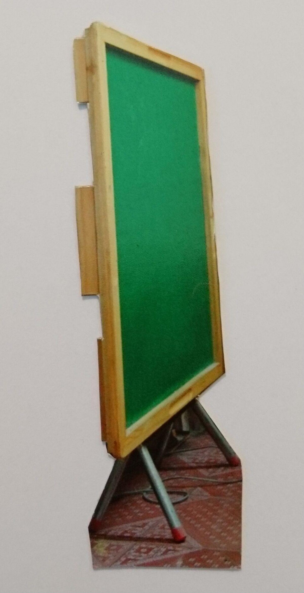 Small Tripod Standing Green Chalkboard