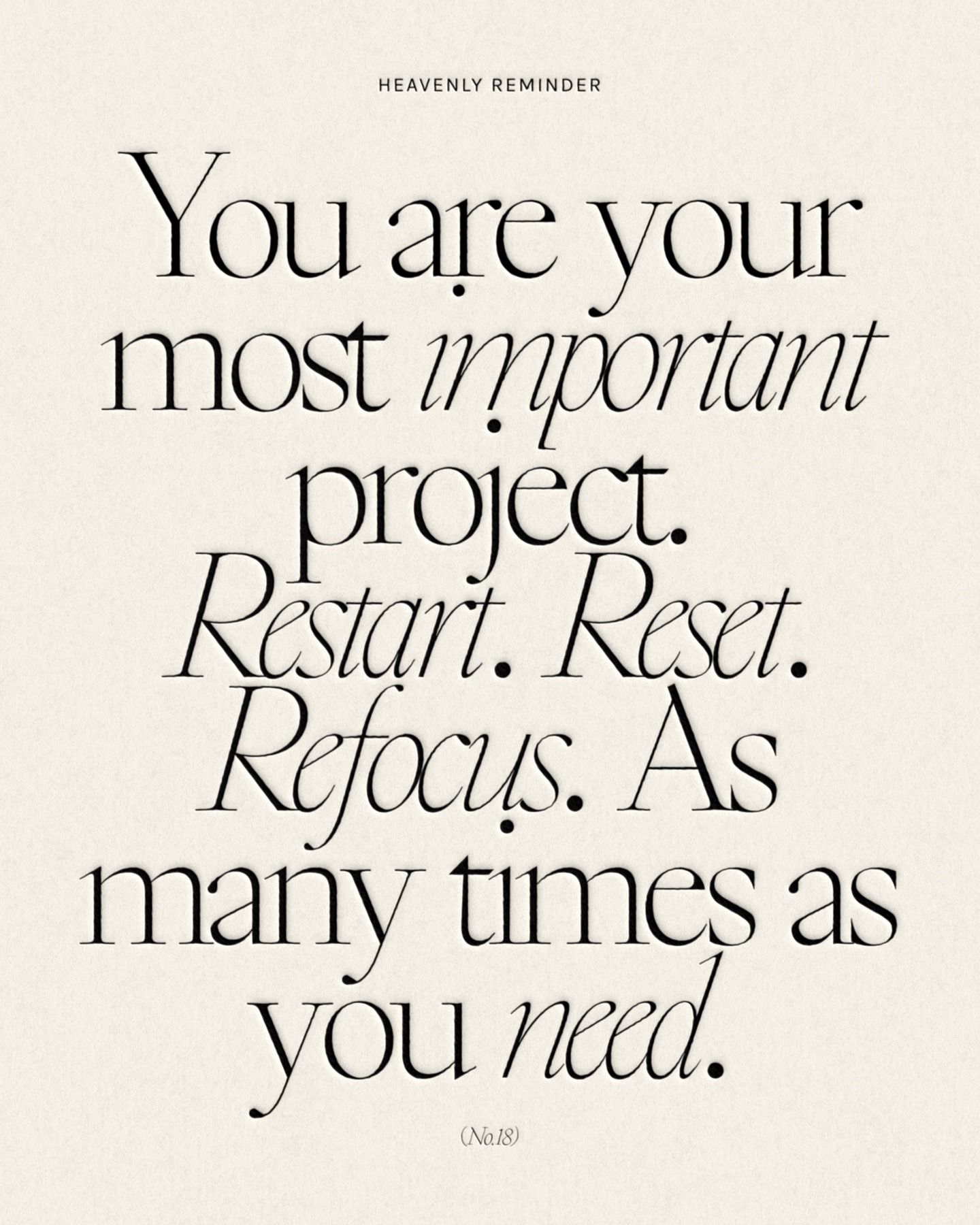Heavenly Reminder Motivational Quote