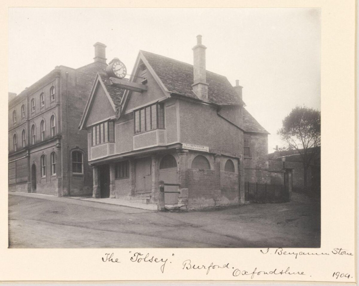 The Tolsey Burford Oxfordshire 1904