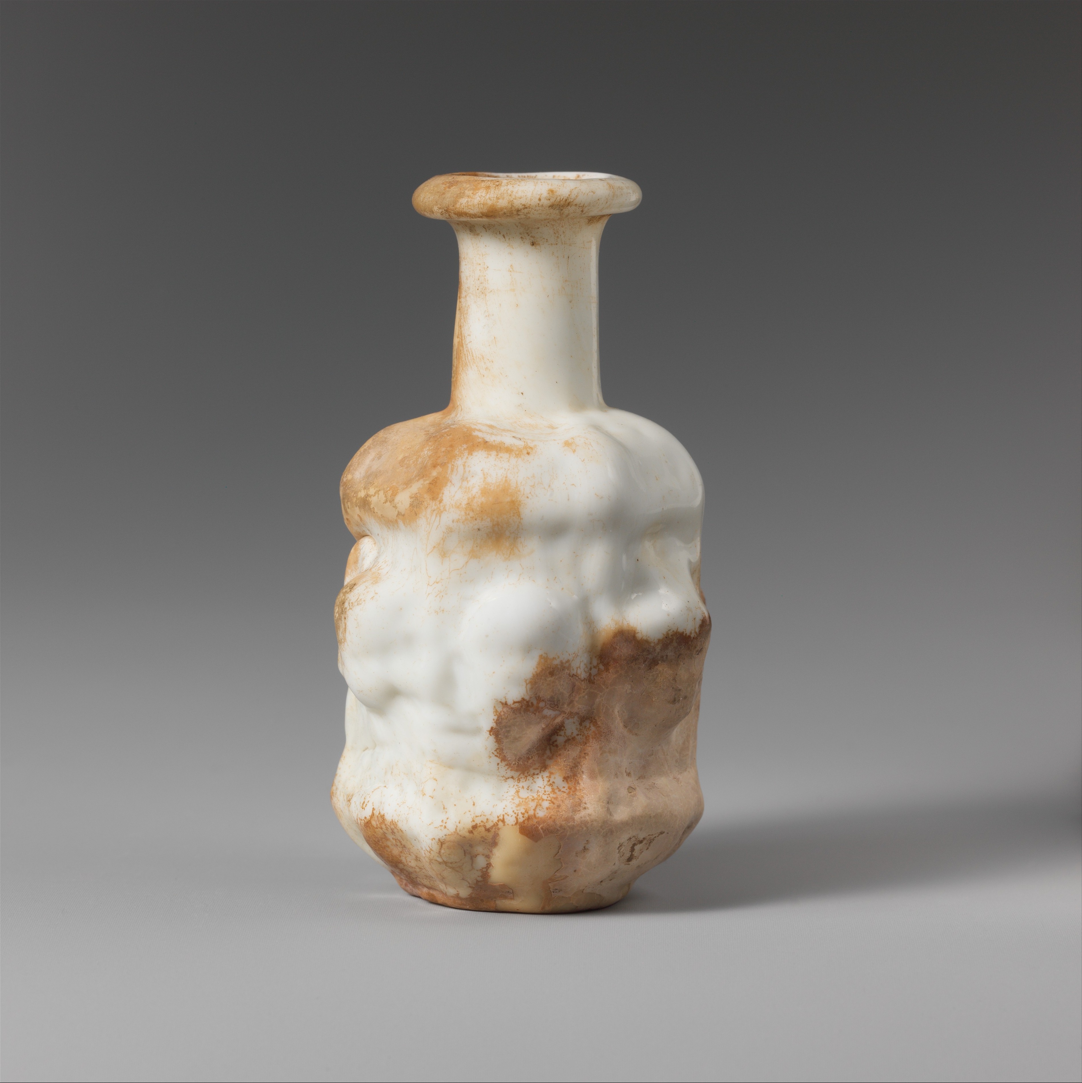 White Stained Stone Vase