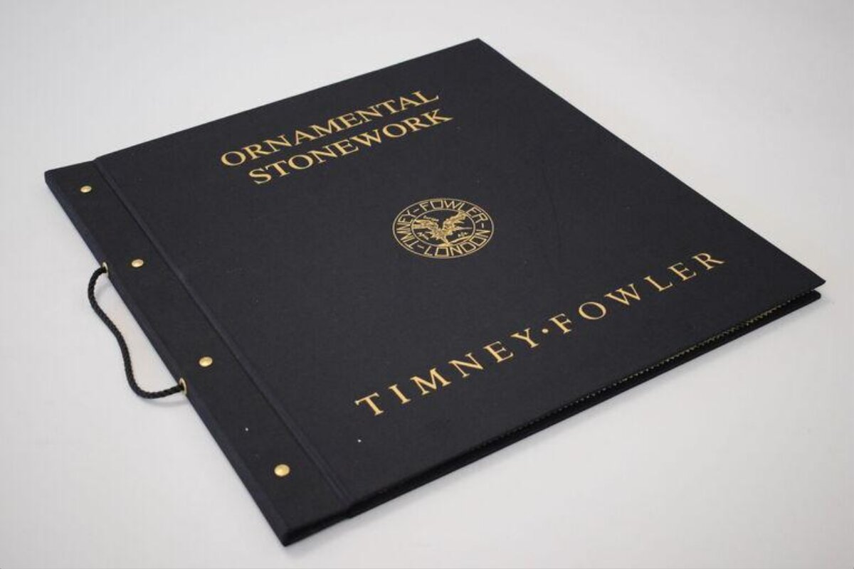 Ornamental Stonework Folder by Timney Fowler