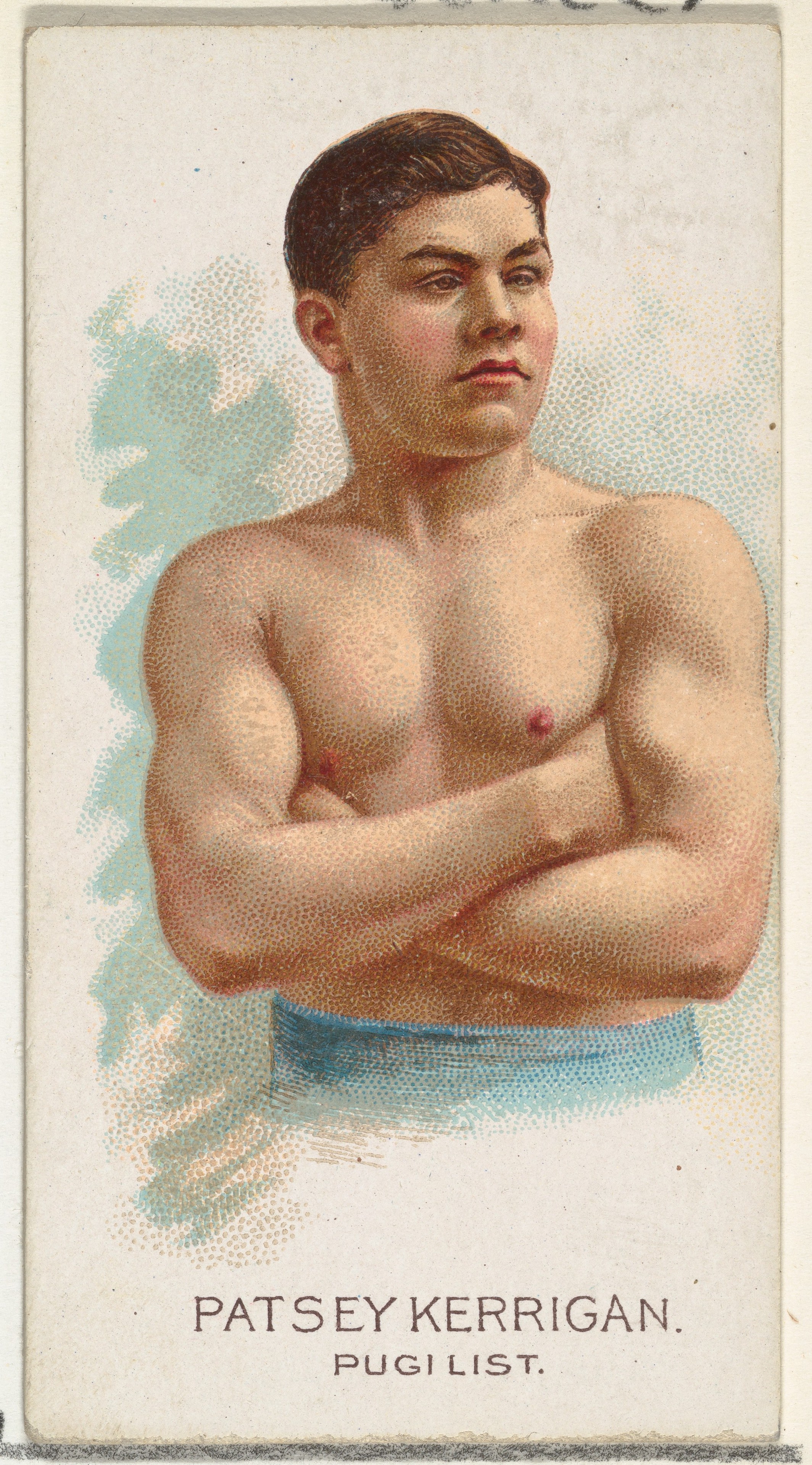 Vintage Portrait of Boxer Patsy Kerrigan