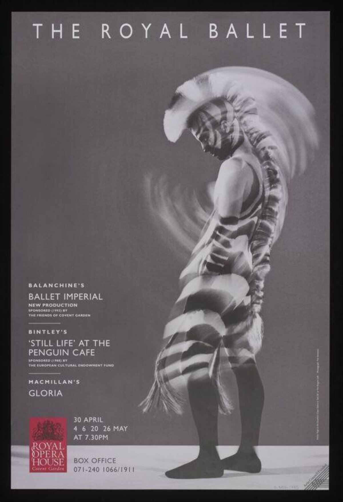 Royal Ballet Performance Poster