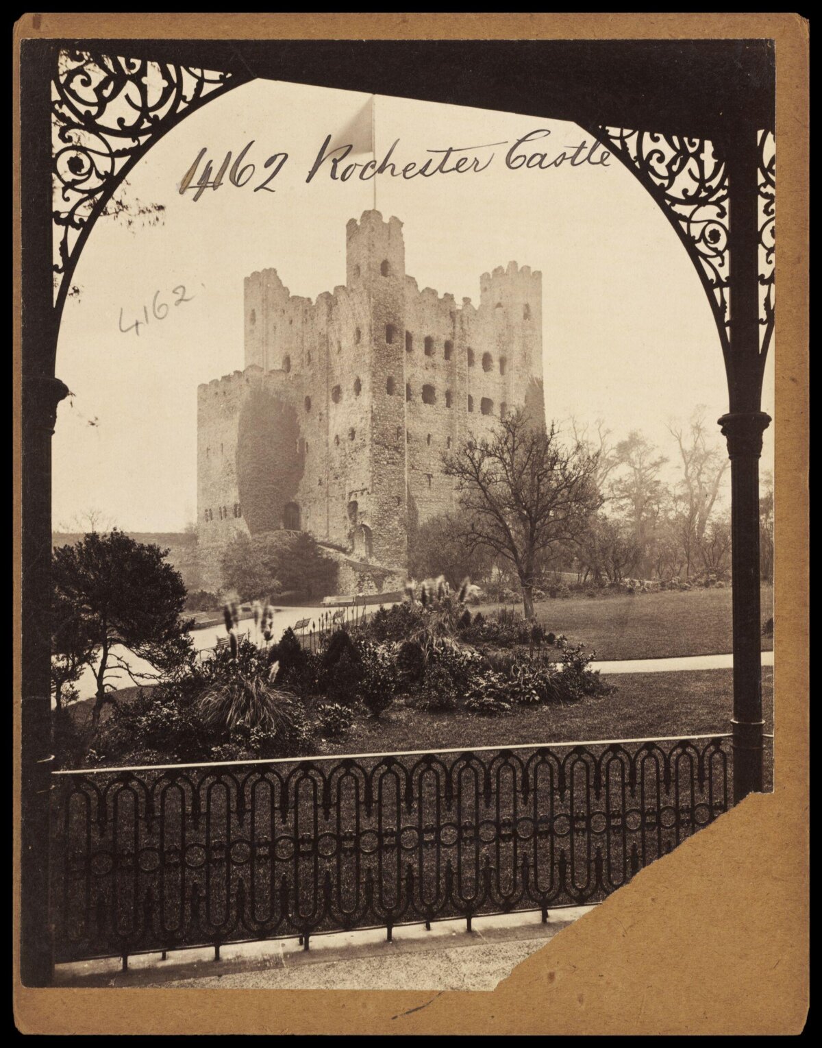 Vintage View of Rochester Castle