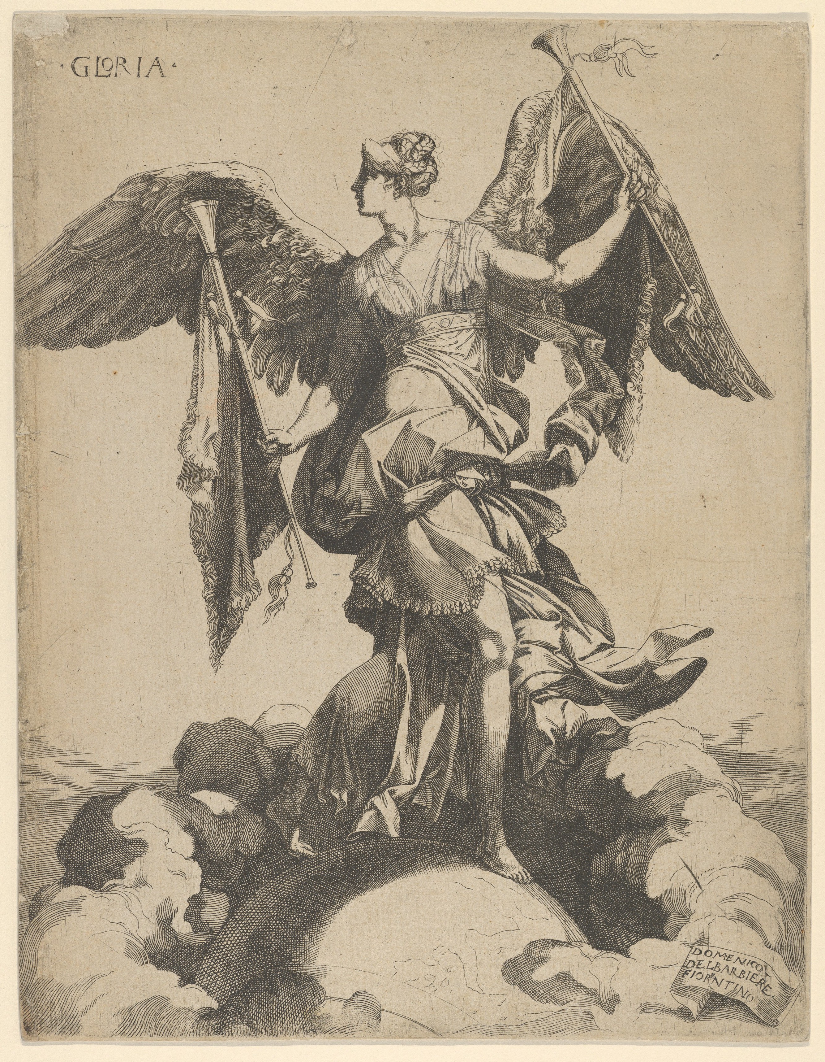 Allegory of Glory Engraving