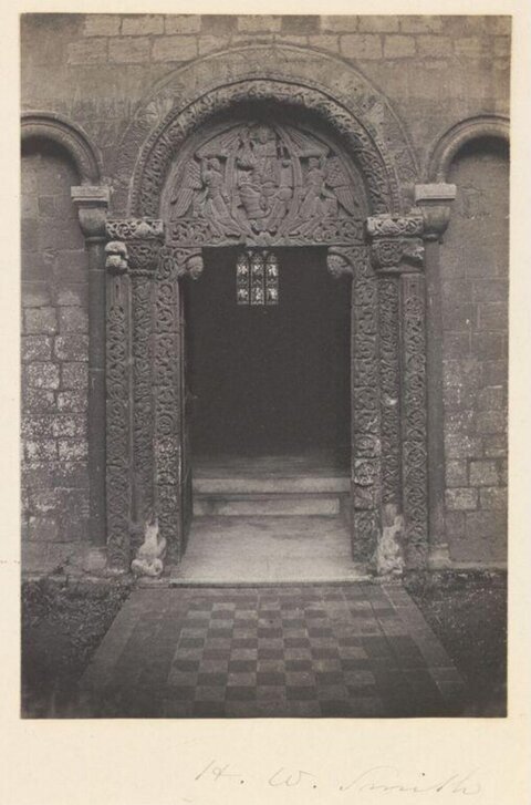 Ornate Carved Stone Doorway