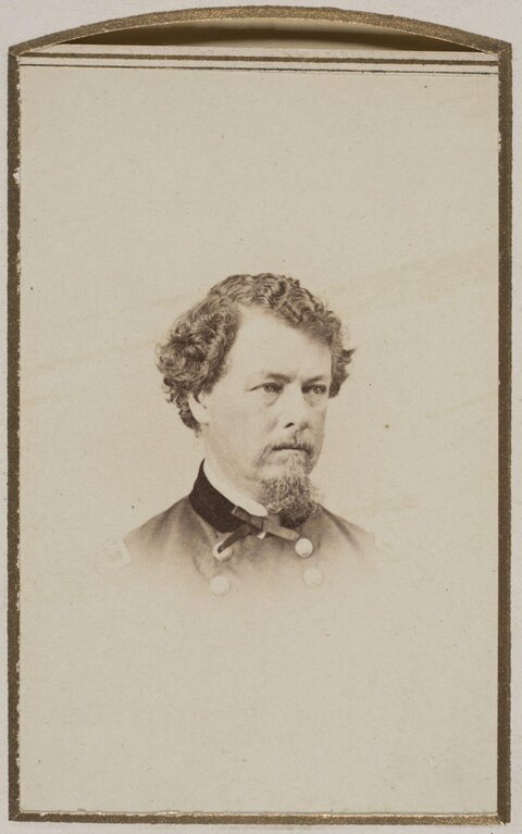 Bust Portrait of 19th Century Military Officer