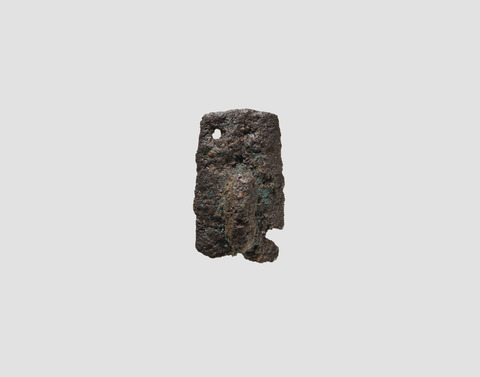 Ancient Corroded Bronze Fragment