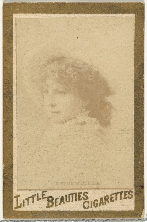Vintage Little Beauties Cigarette Card