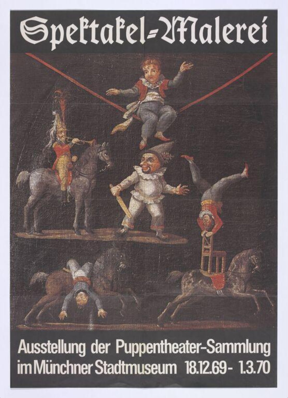 Munich Puppet Exhibition Poster
