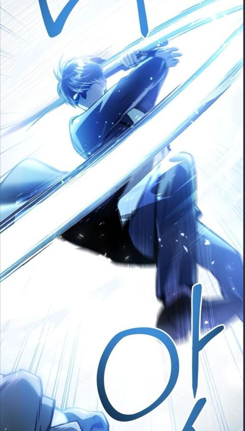 Manga Swordsman Performing Slash Attack