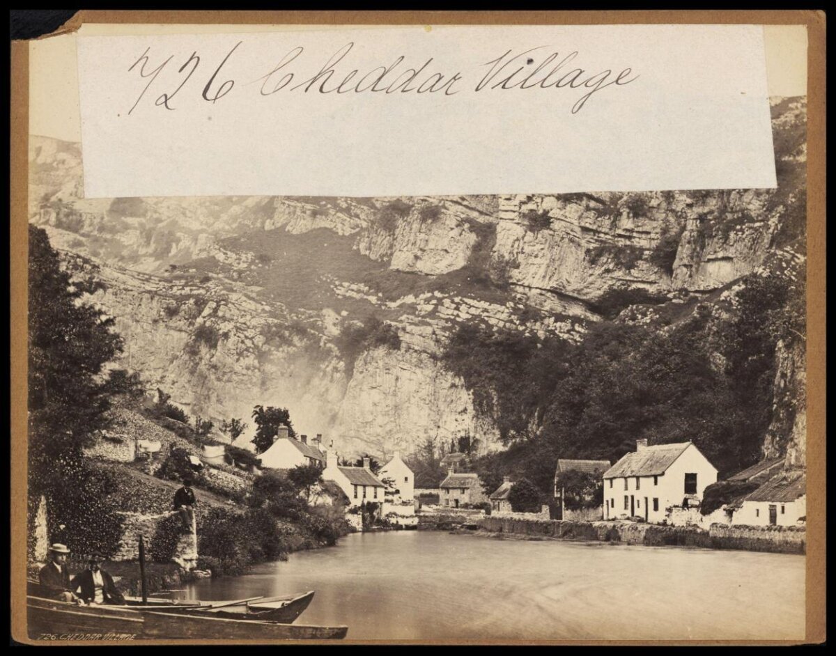 Cheddar Village Vintage River View
