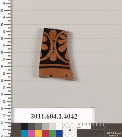 Ancient Decorated Ceramic Fragment