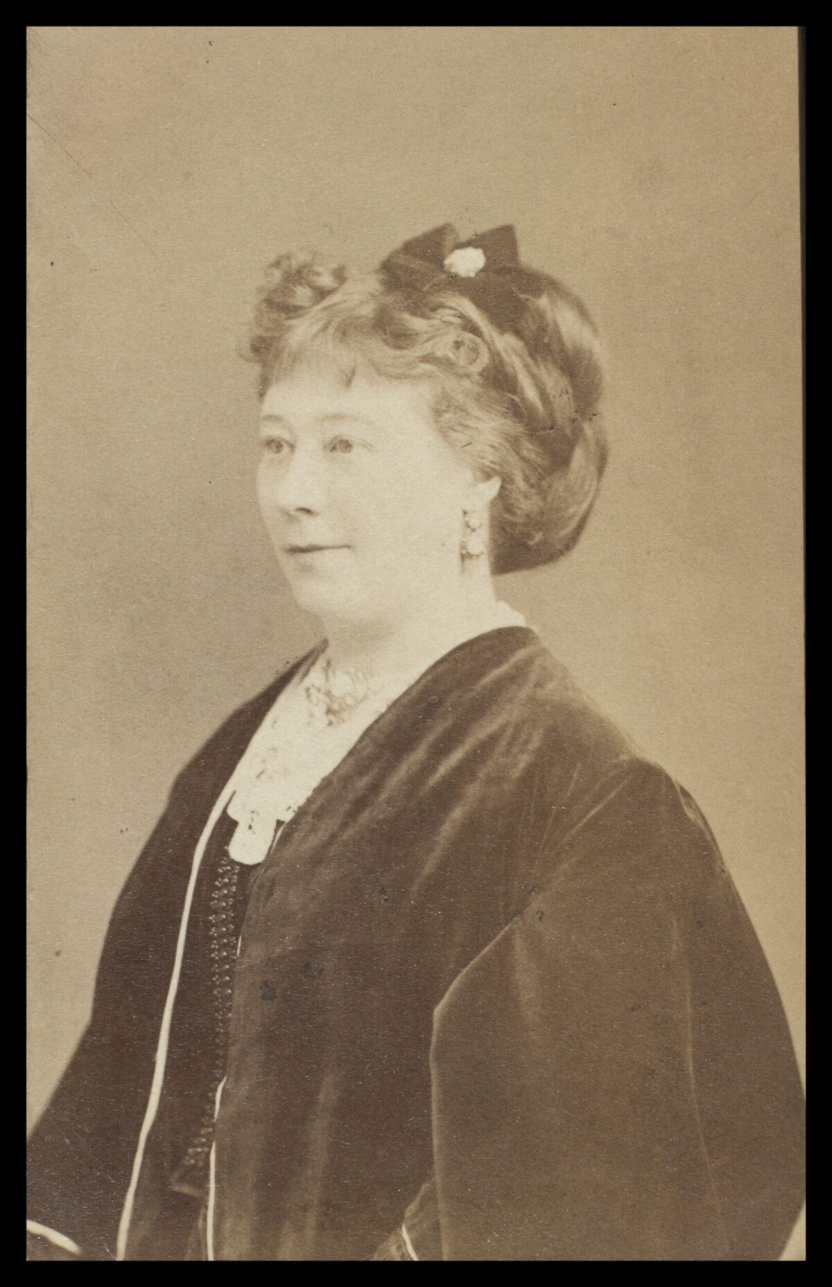 Vintage Studio Portrait of a Woman