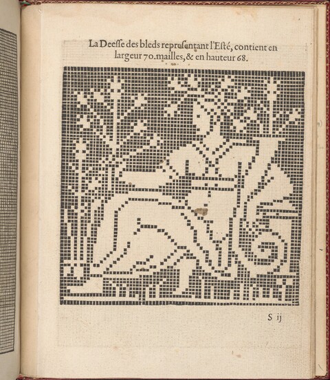 Antique Summer Cross-Stitch Pattern