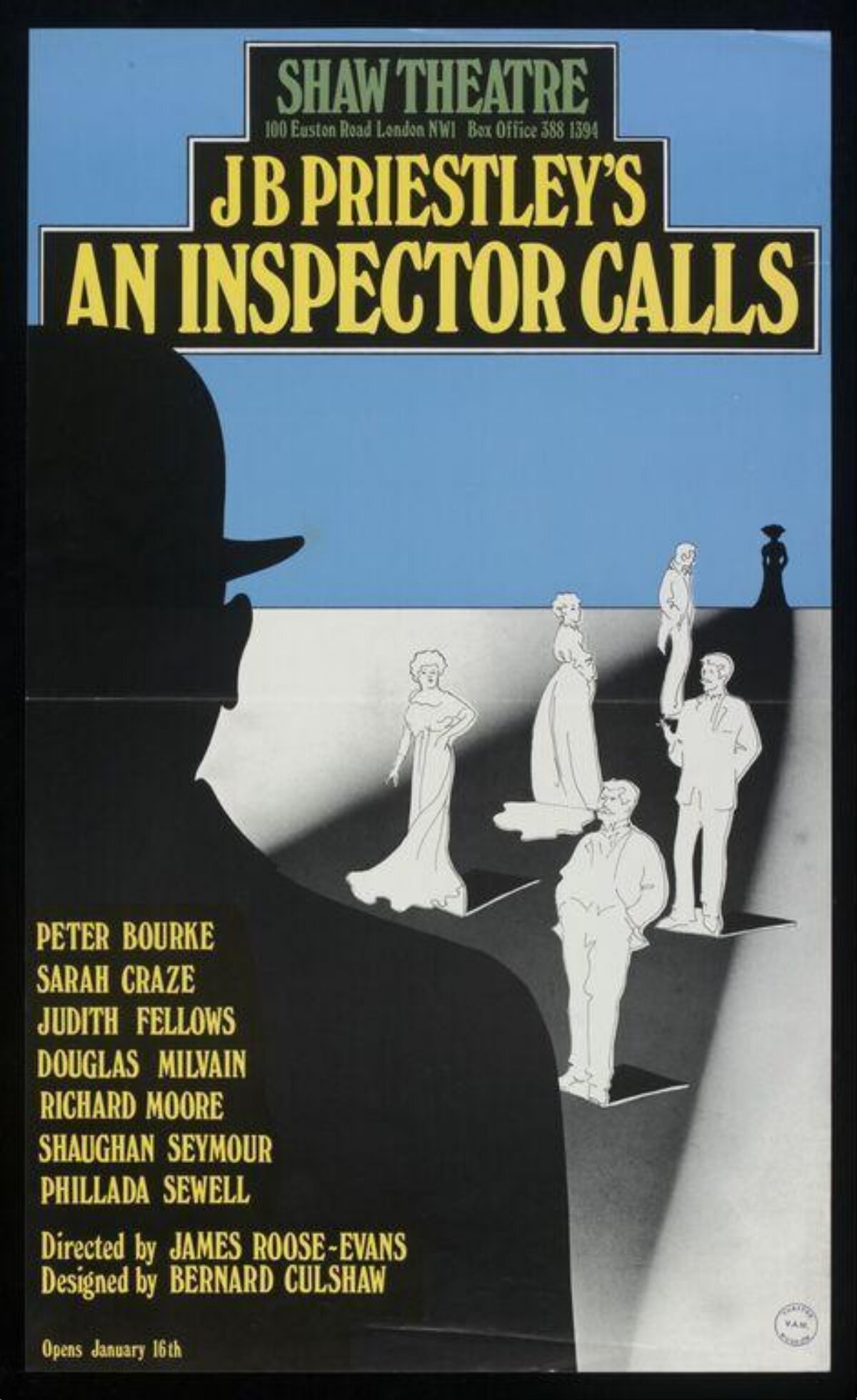 An Inspector Calls Theatre Poster