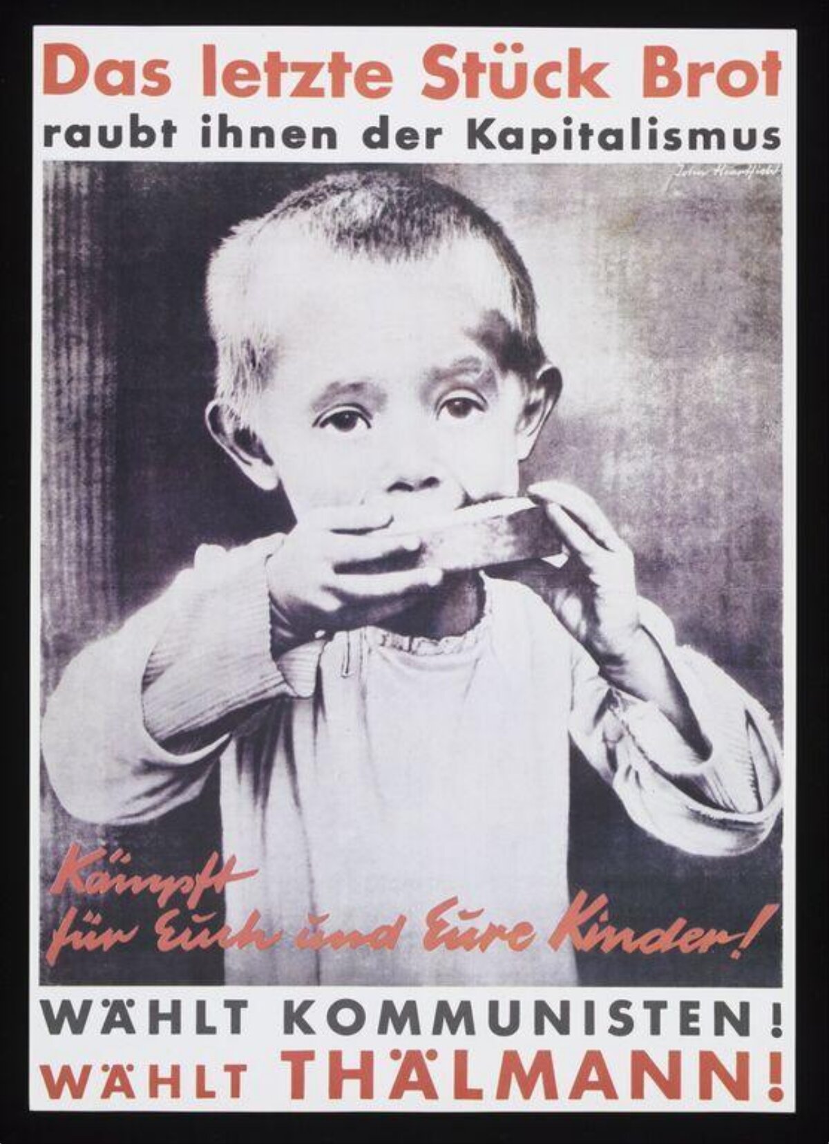 German Communist Election Poster