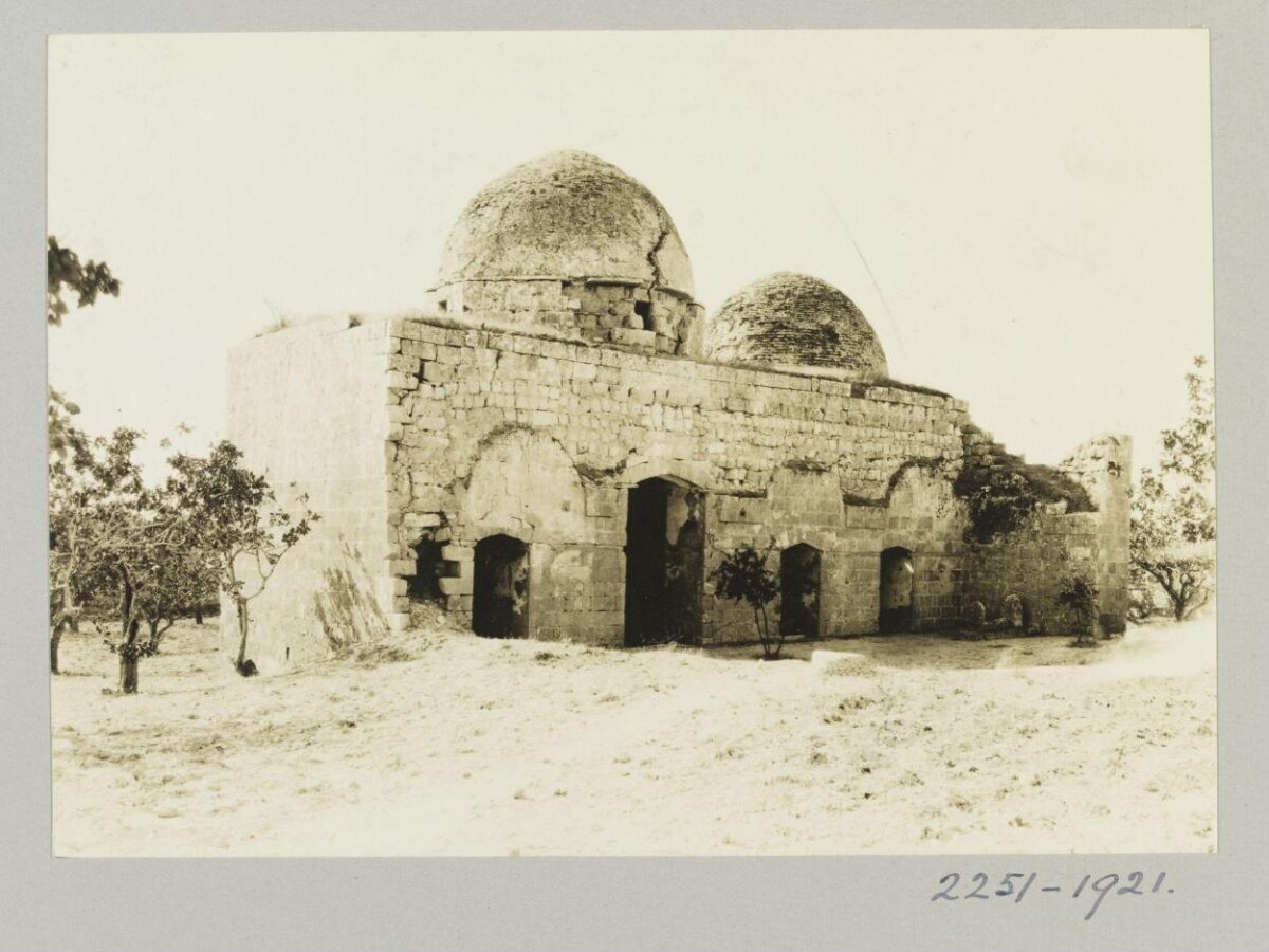 Vintage Photo of Domed Stone Ruin