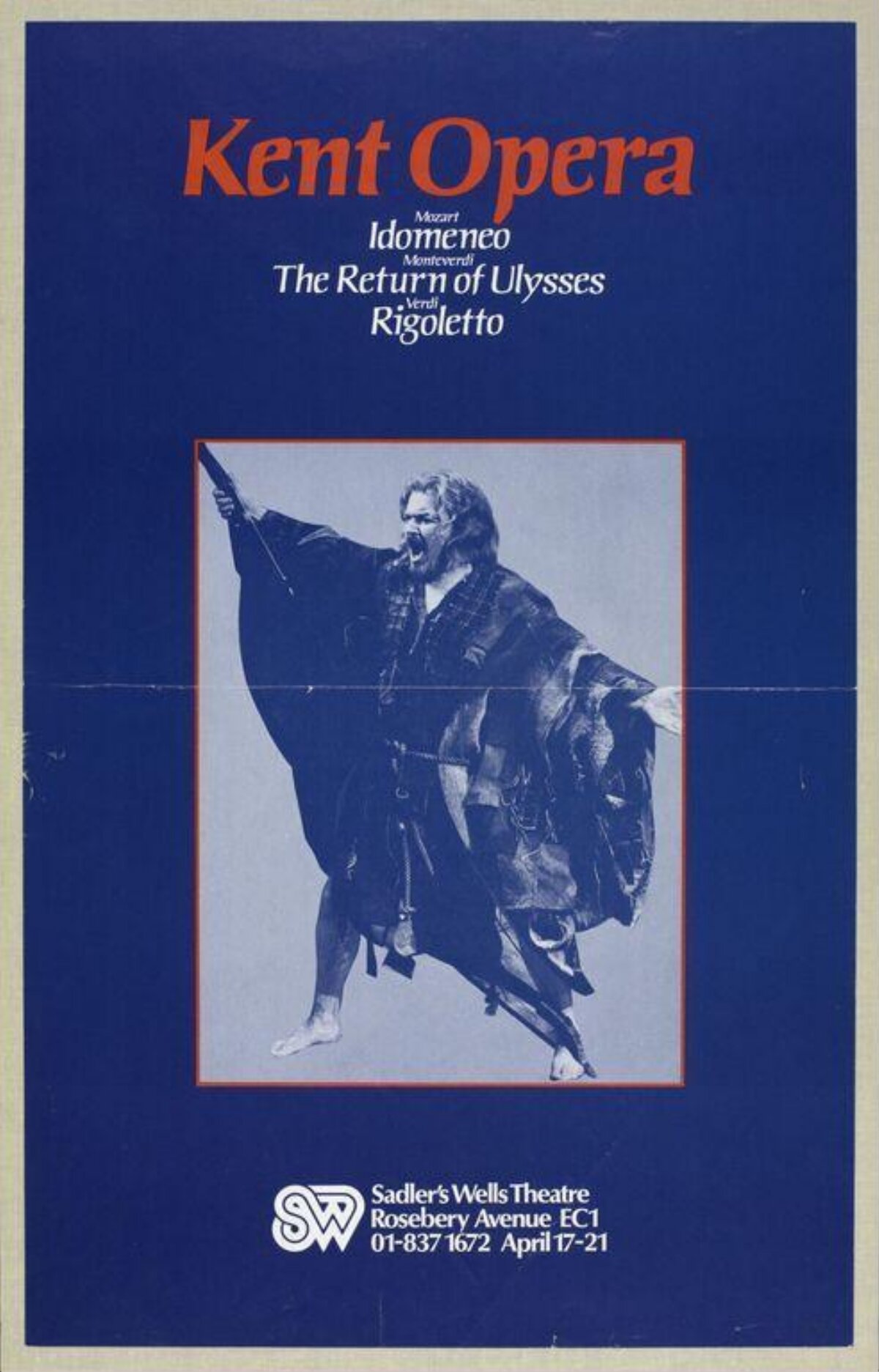 Kent Opera Performance Poster