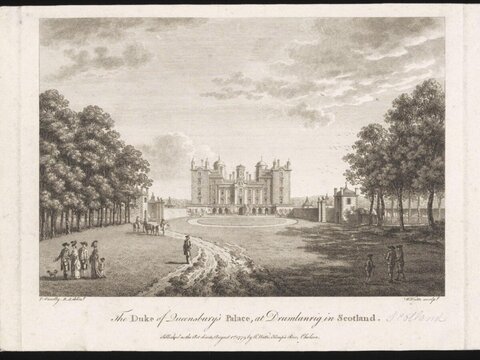 Drumlanrig Palace in Scotland