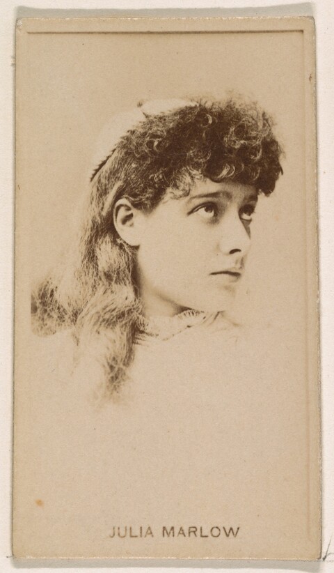 Vintage Portrait of Julia Marlow