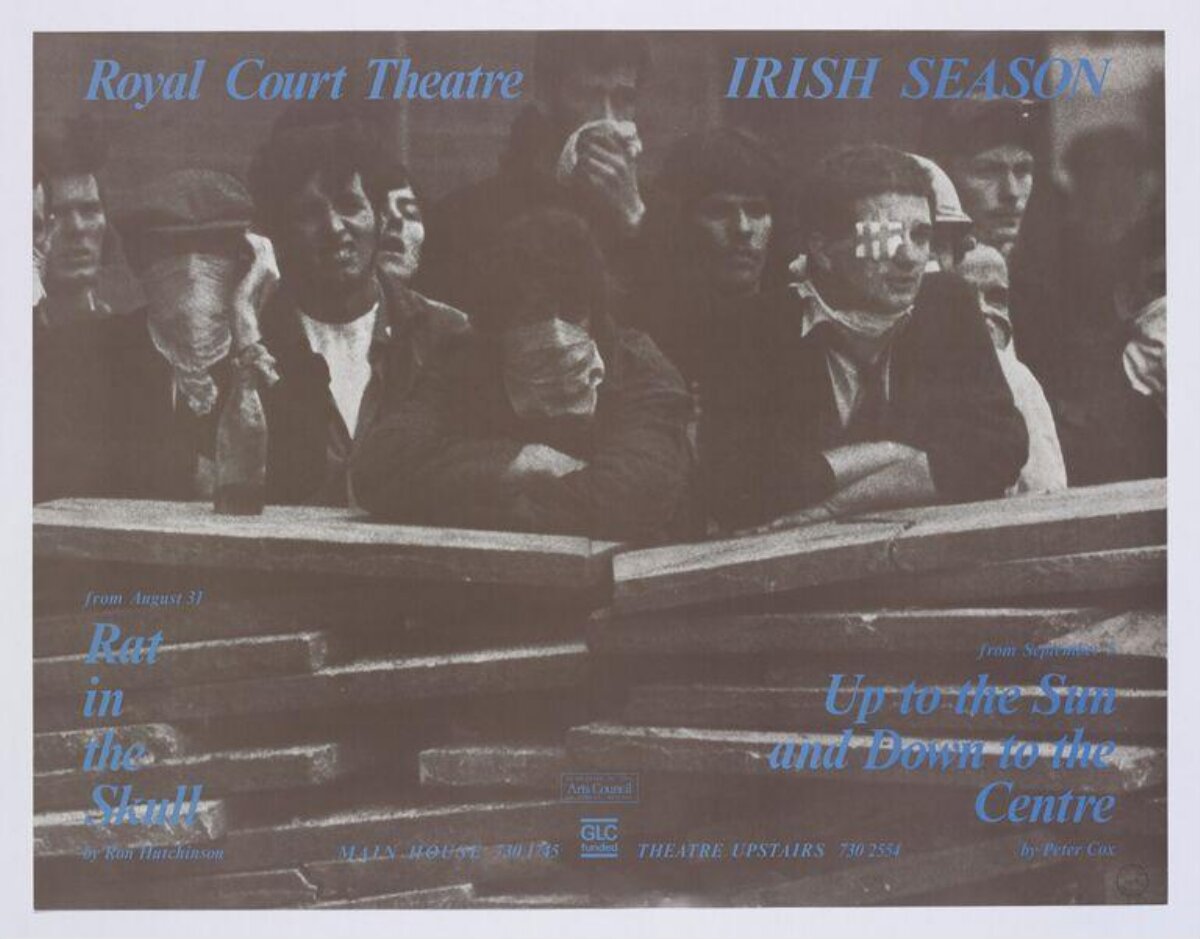 Royal Court Irish Season Theatre Poster