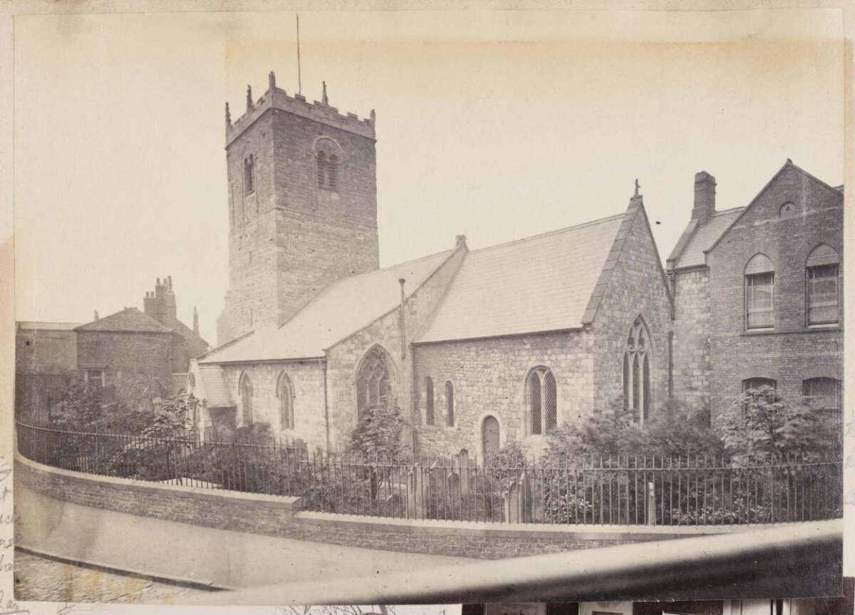 Vintage Stone Church Exterior