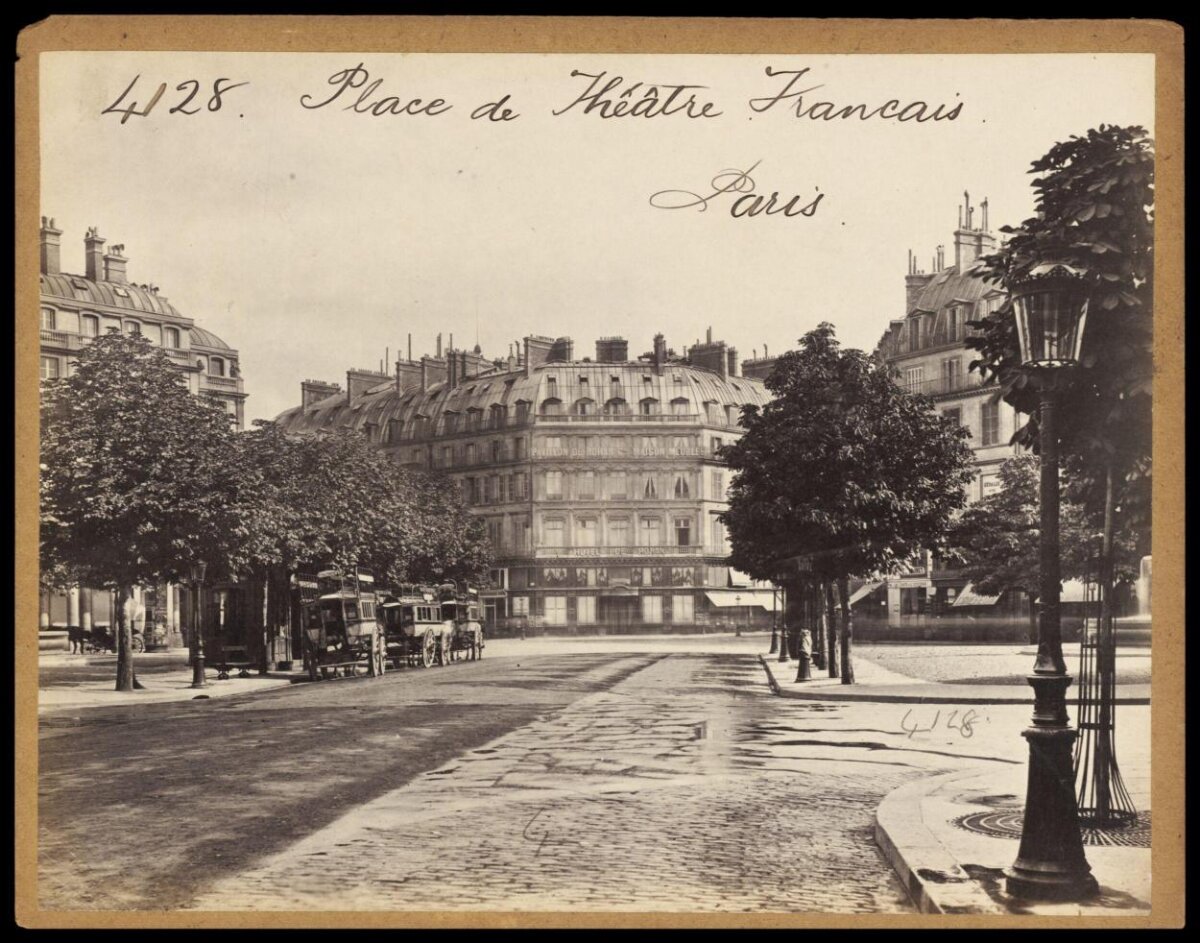 Vintage Paris Place du Théâtre Français