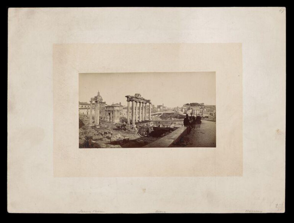 19th Century Roman Forum View