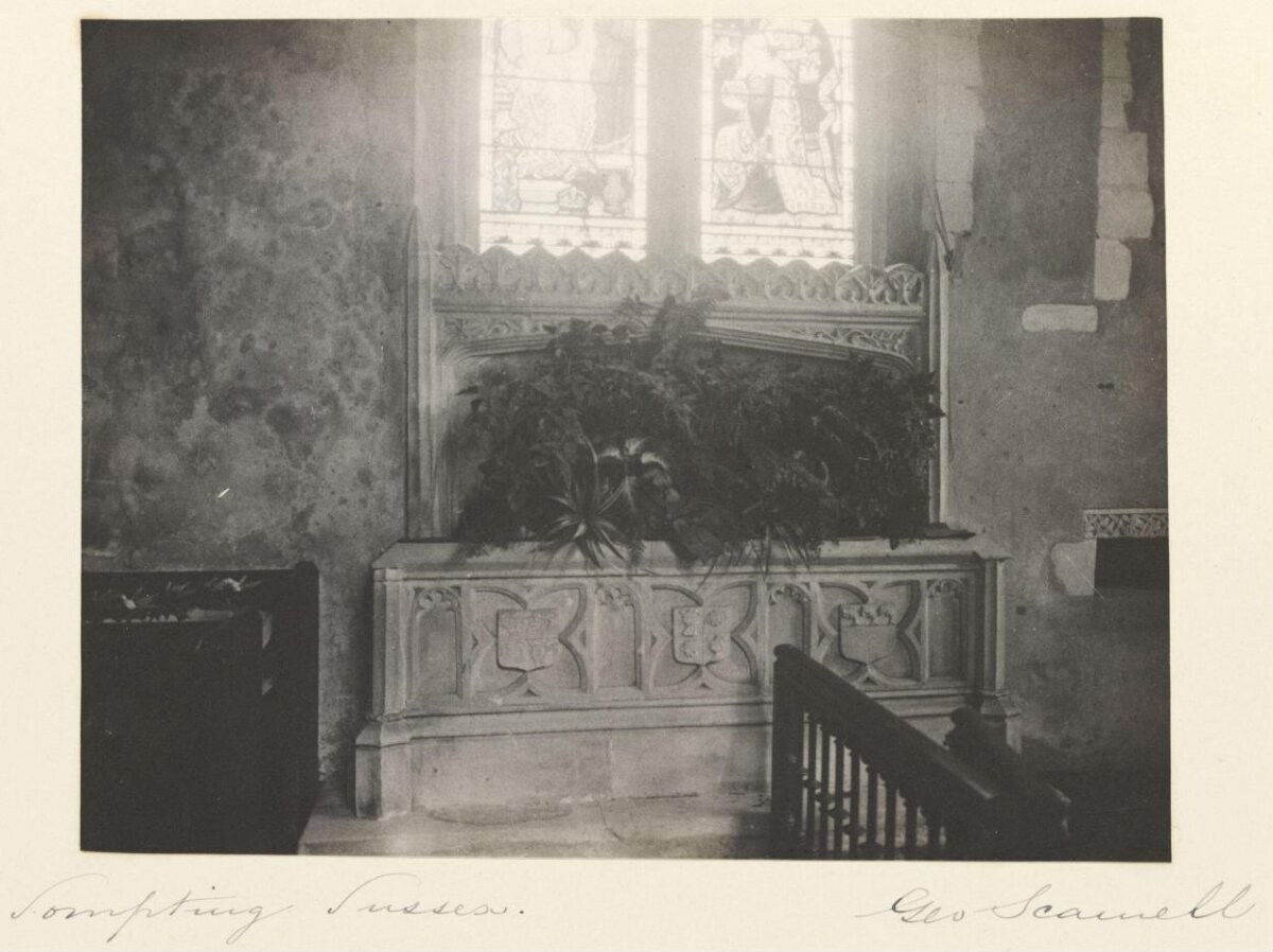 Medieval Tomb in Sompting Sussex