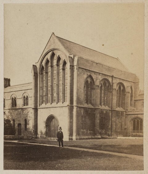 Vintage Gothic Building Exterior
