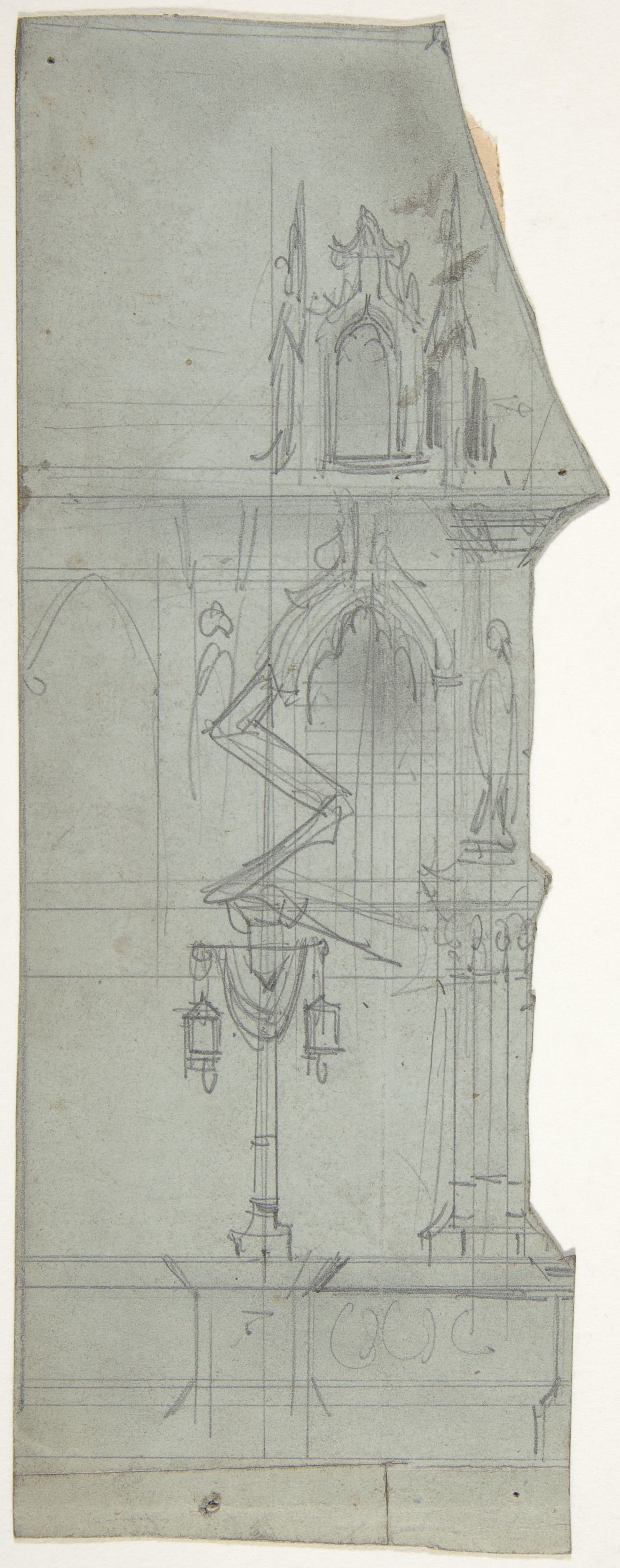 Gothic Architectural Design Sketch