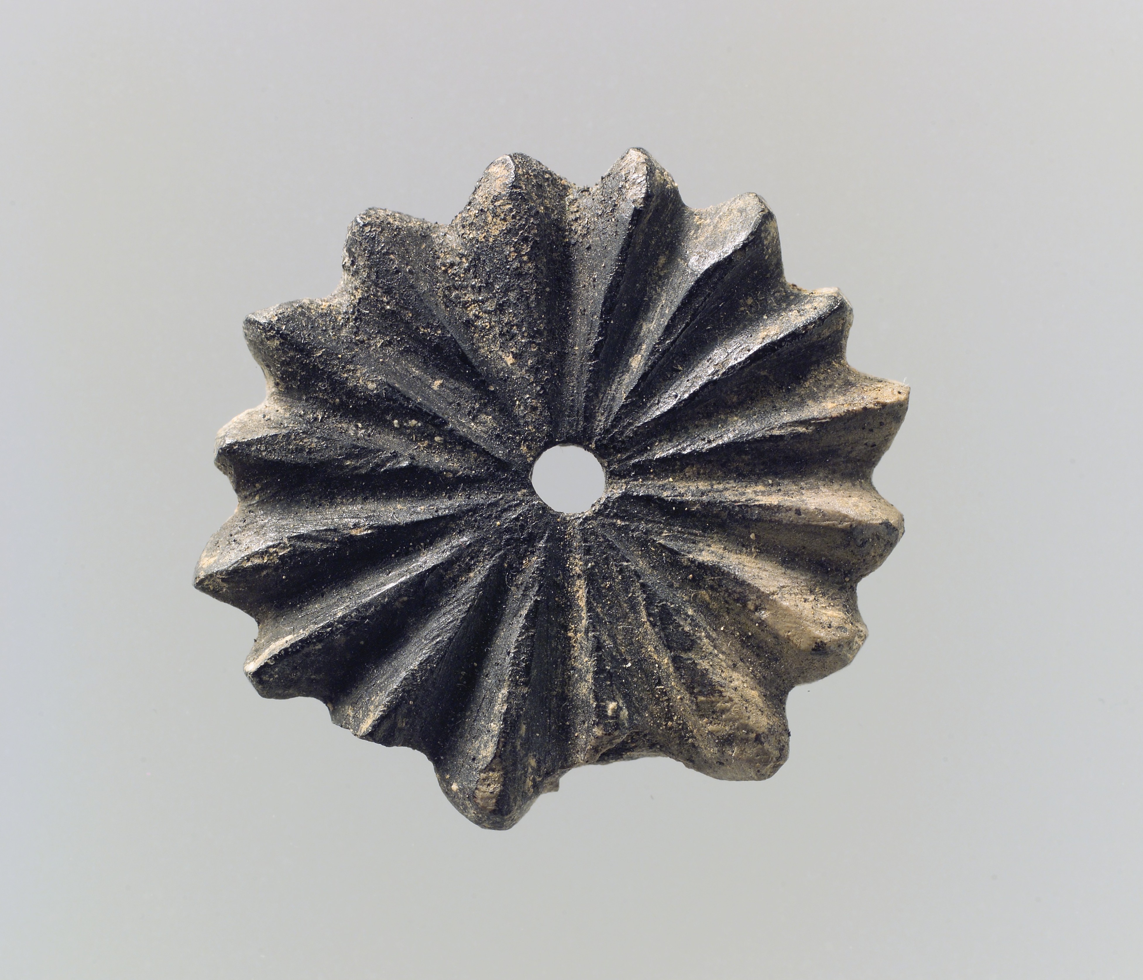 Flower-shaped Ancient Carved Artifact