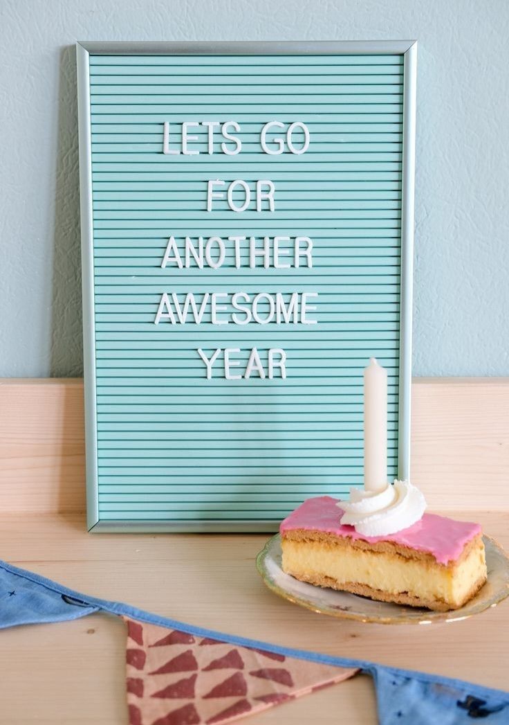 Birthday Greeting With Cake Slice