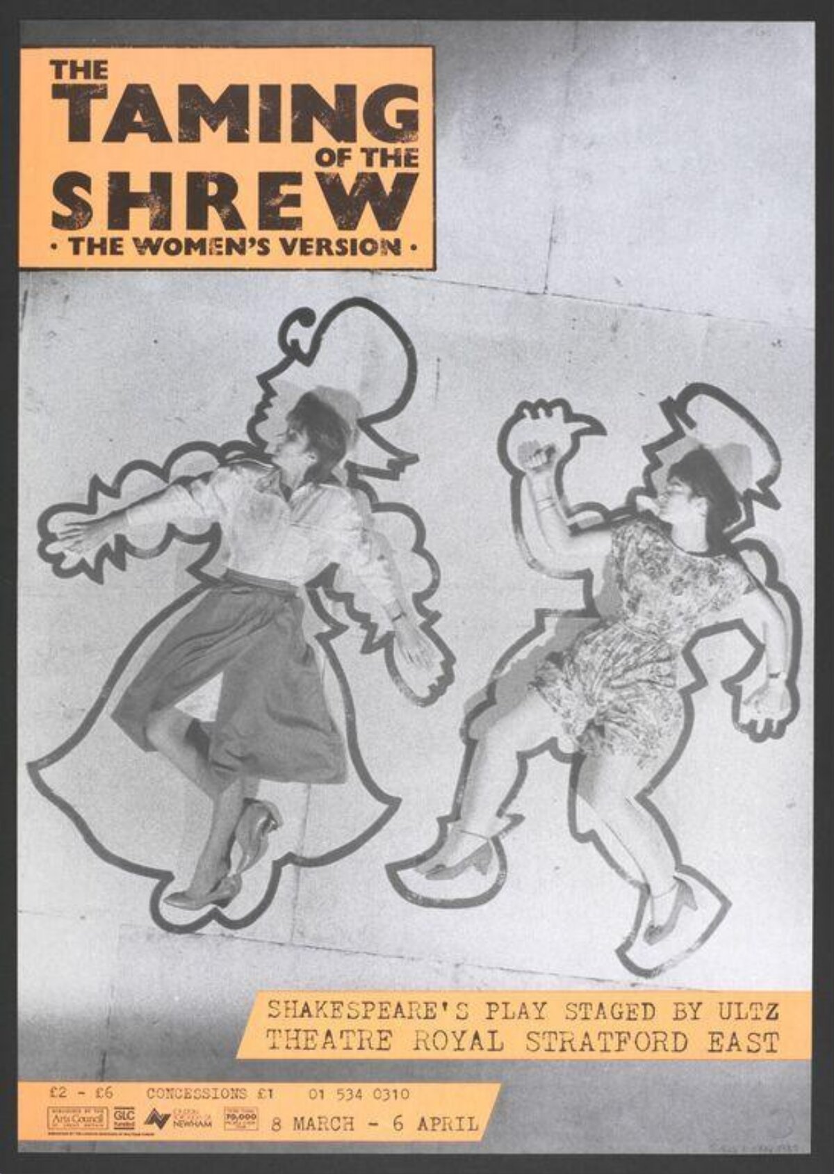 The Taming of the Shrew Play Poster