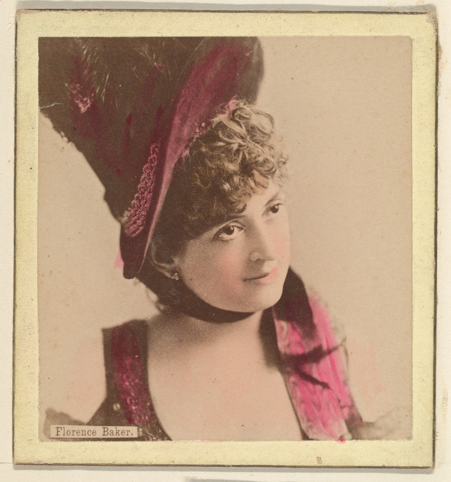 Vintage Portrait of Florence Baker