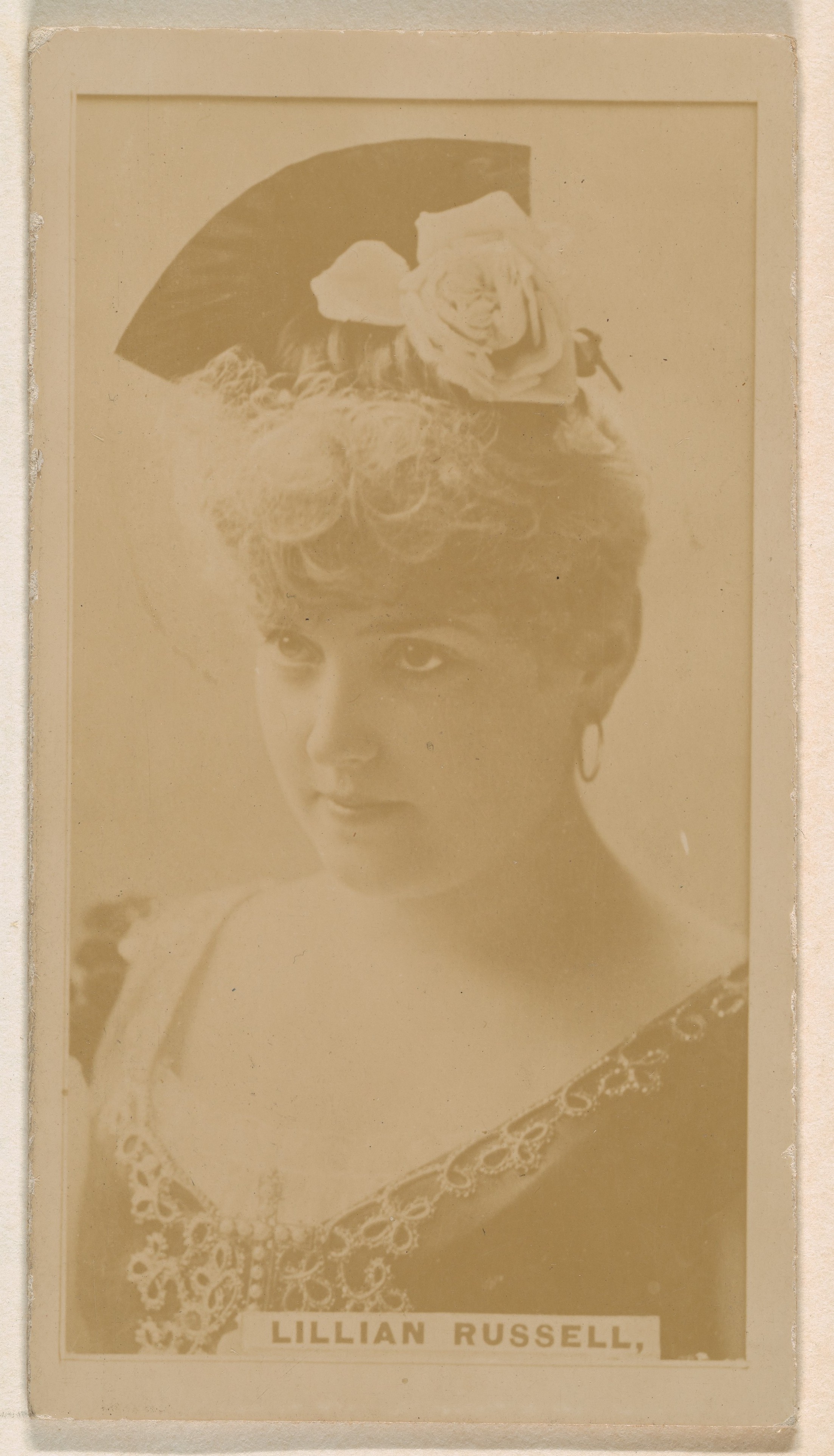Vintage Portrait of Lillian Russell