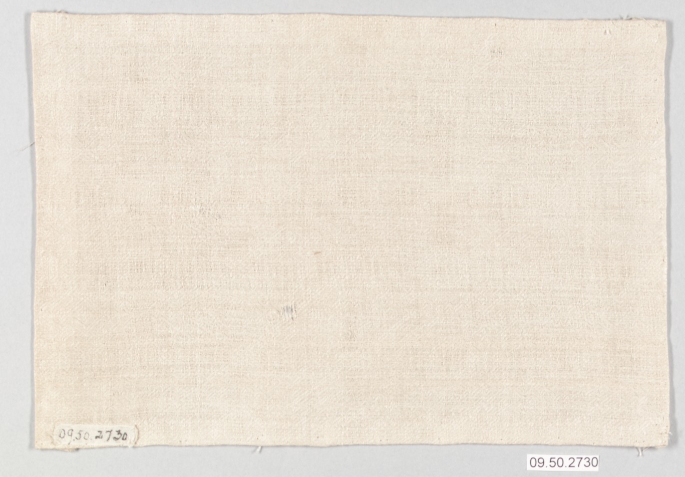 Plain Woven Linen Textile Fragment