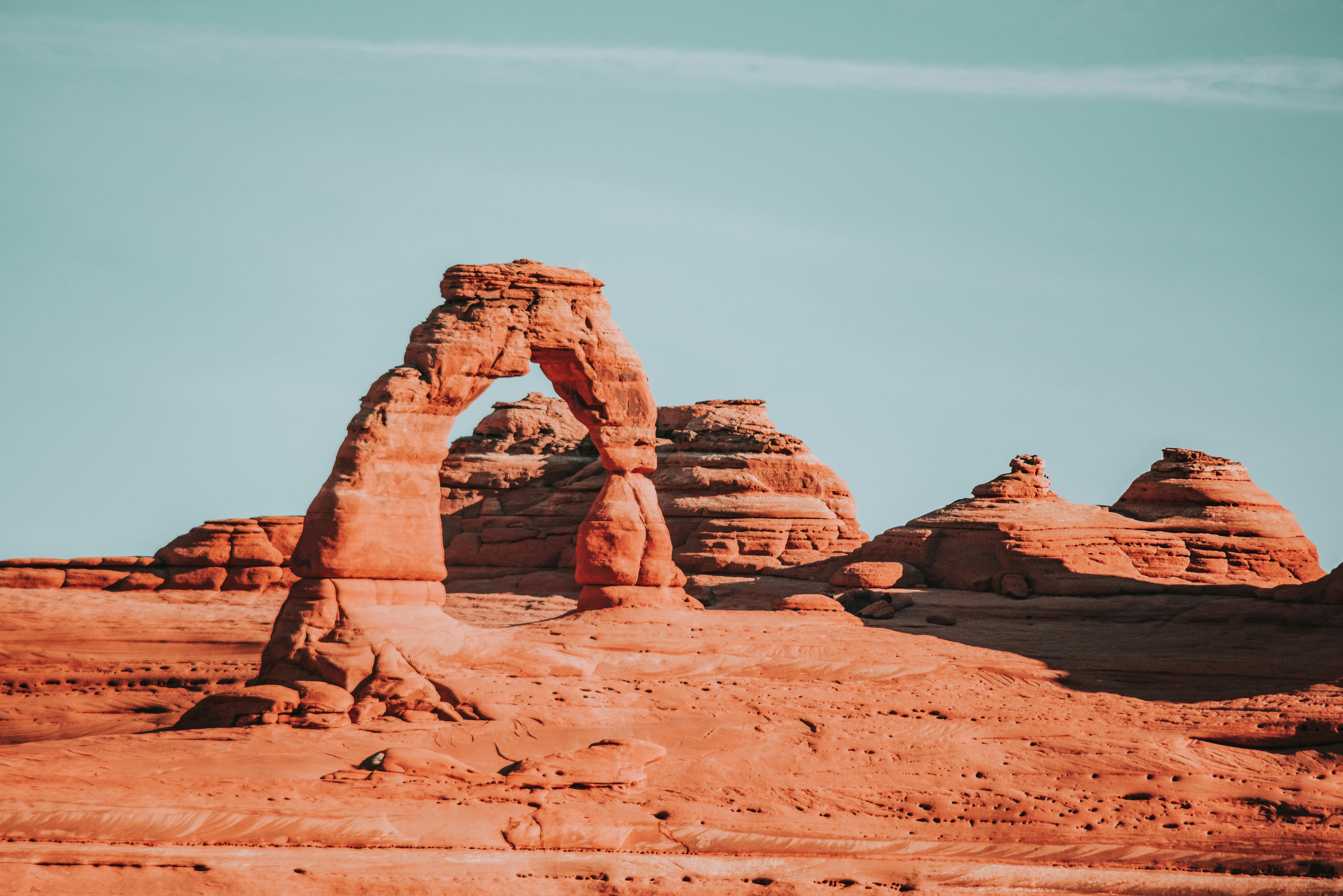 Delicate Arch Desert Landscape